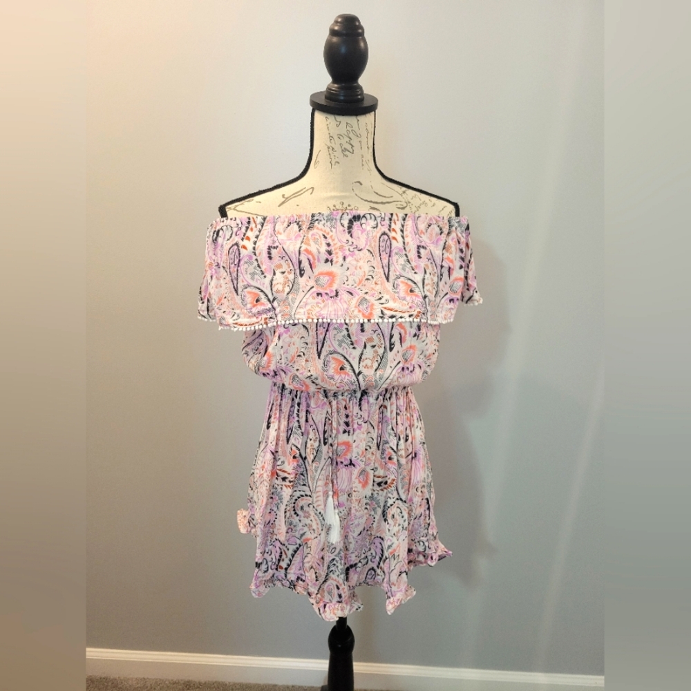 Victoria's Secret Paisley Caftan Coverup
